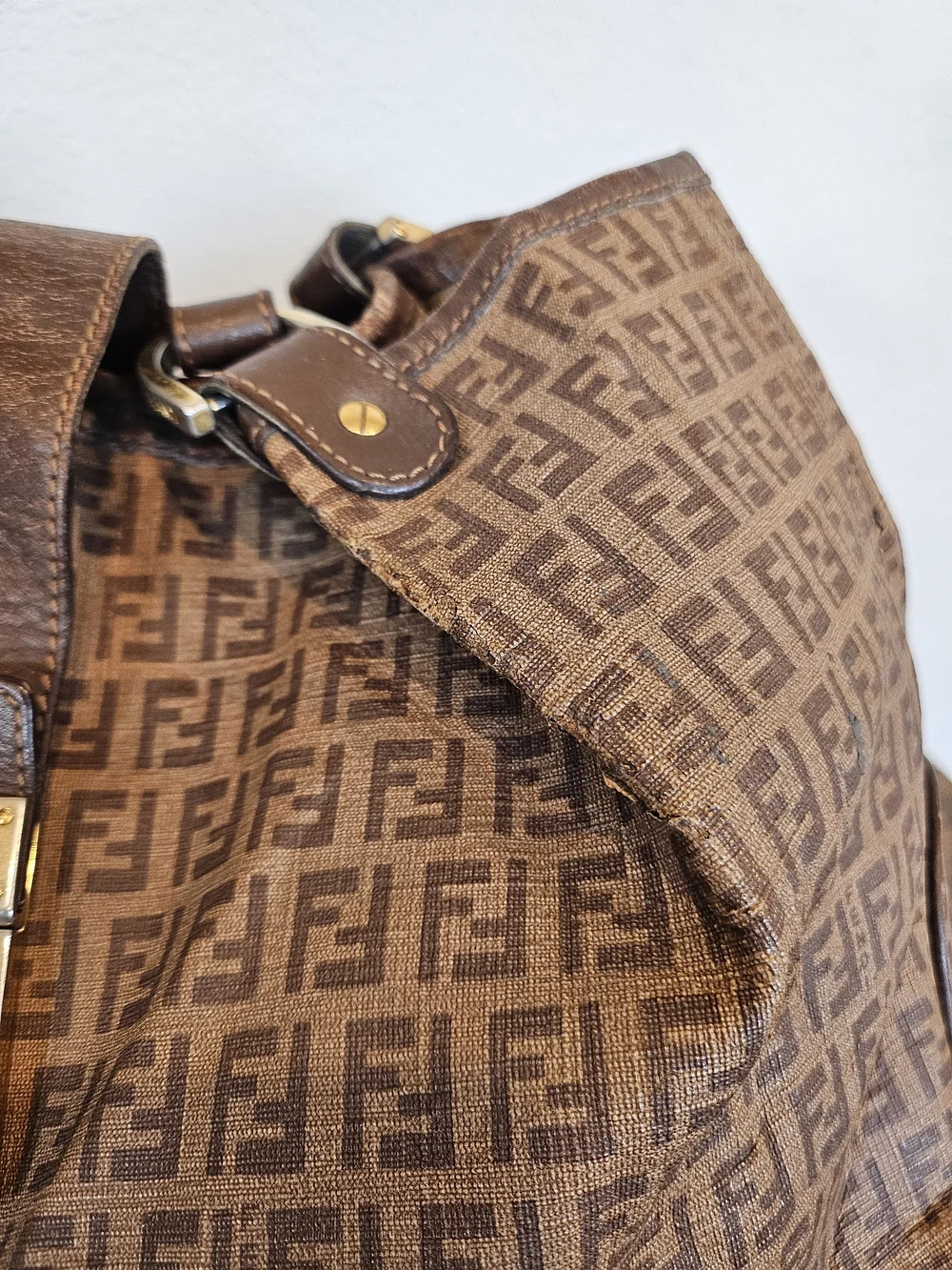 Fendi Zucca FF Canvas Tote